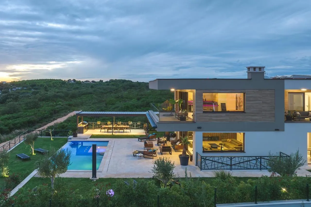 Luxus Villa La Casaccia Mit Meerblick Medulin,Istrien