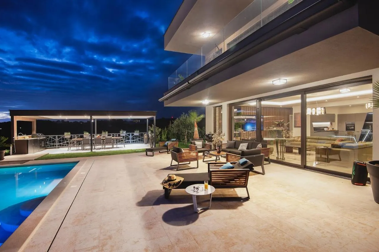 Luxus Villa La Casaccia Mit Meerblick Medulin,Istrien